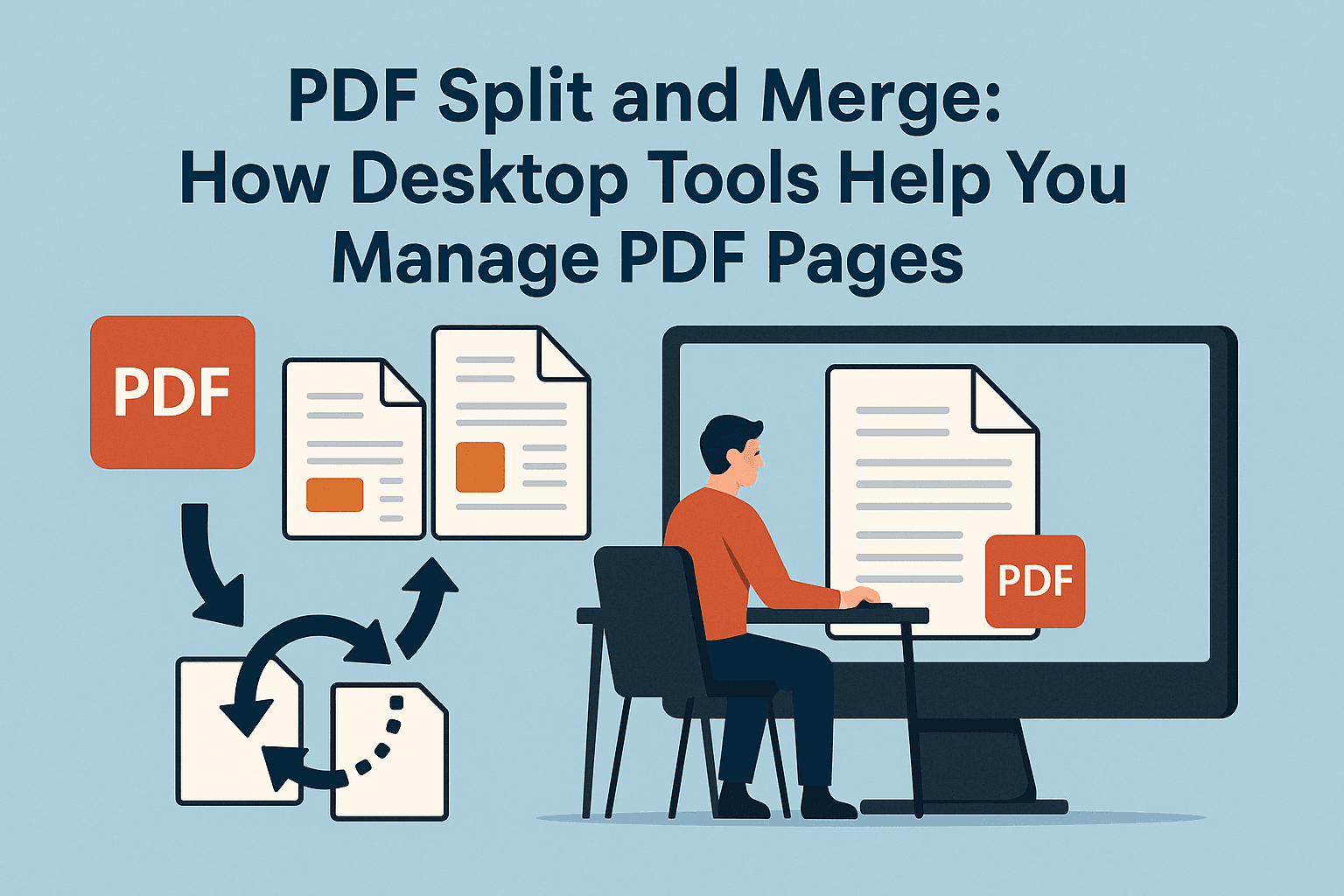 PDF Split and Merge: How Desktop Tools Help You Manage PDF Pages