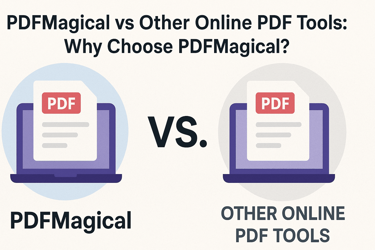 PDFMagical vs Other Online PDF Tools: Why Choose PDFMagical?