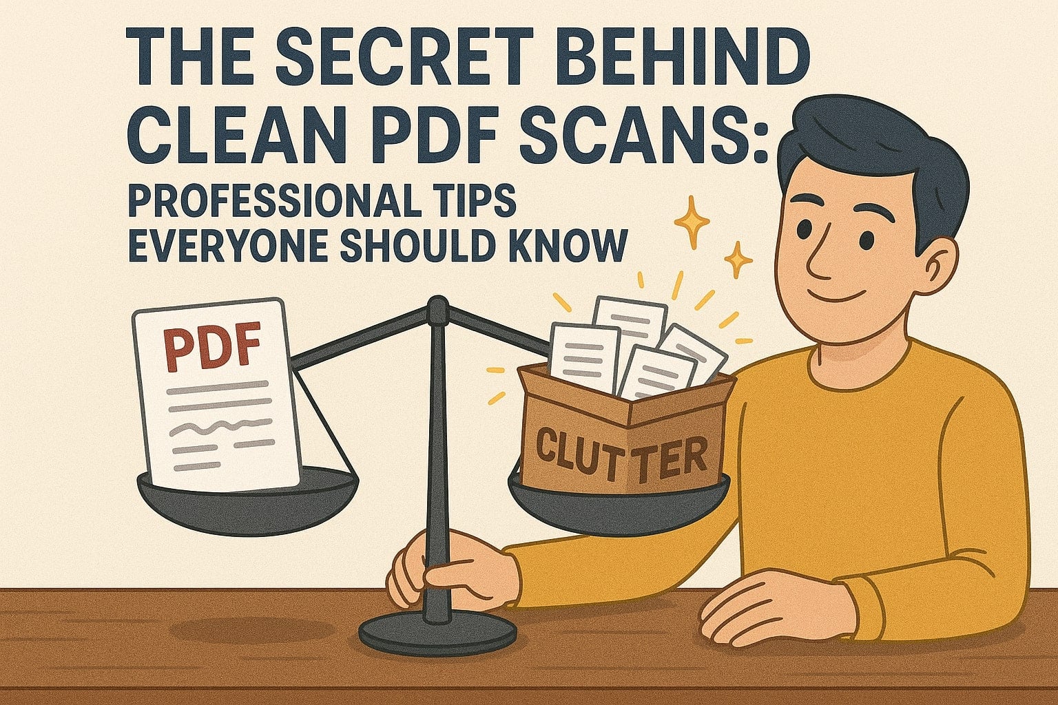The Secret Behind Clean PDF Scans: Professional Tips Everyone Should Know