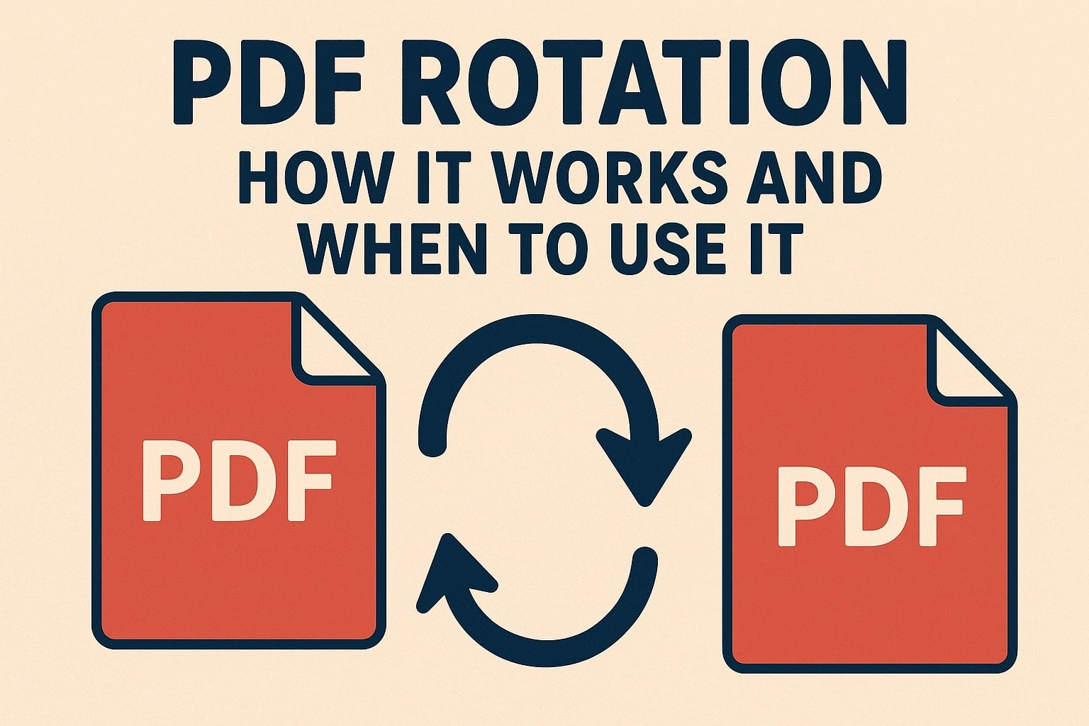 PDF Rotation: How It Works and When to Use It