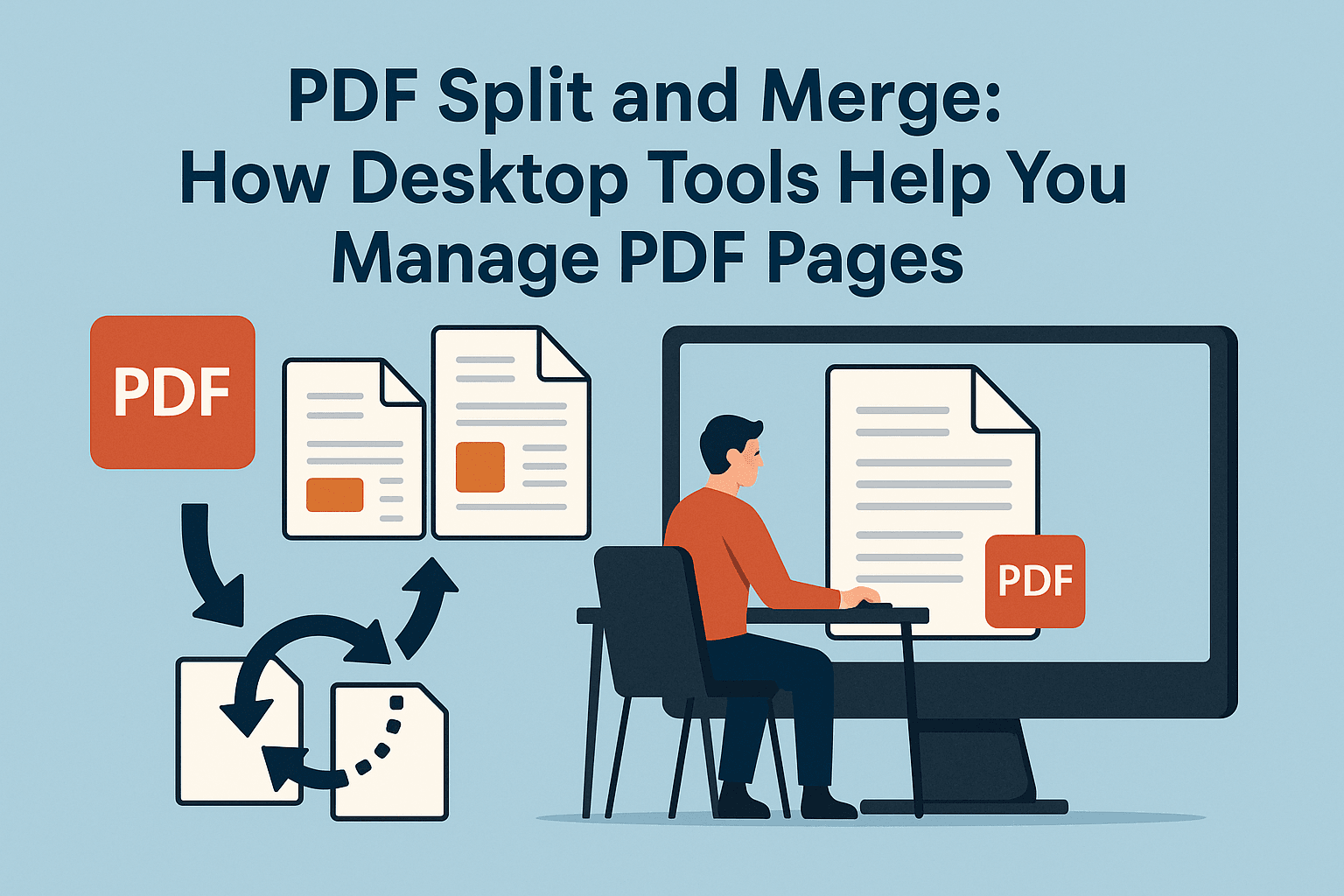 PDF Split and Merge: How Desktop Tools Help You Manage PDF Pages
